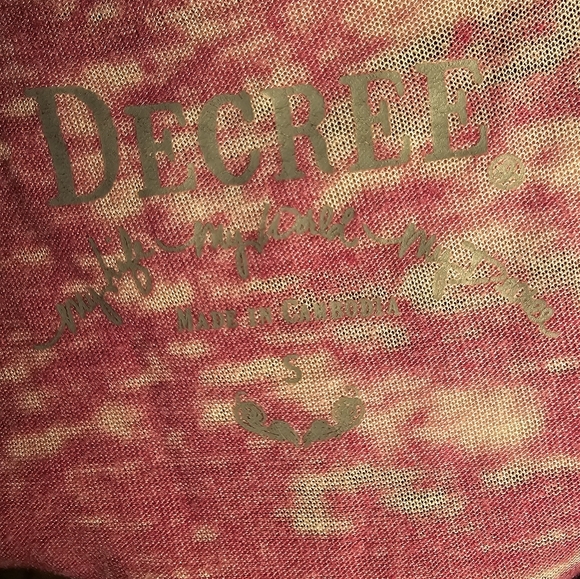 Decree Pink Burnout Button Front Racerback Tank 💖 - Picture 15 of 15